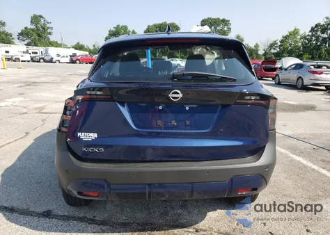 2025 Nissan Kicks S из США, поврежденный, VIN 3N8AP6BA7SL306471